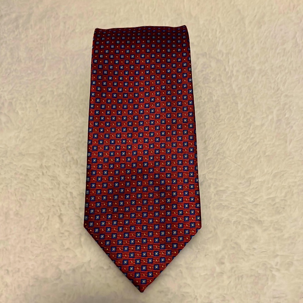 Mens silk tie